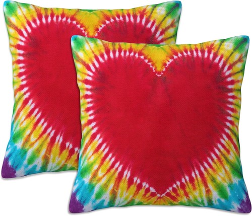 Tie dye throw pillow covers - throw,