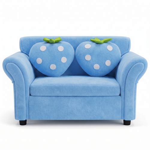 Kids sofa strawberry armrest - kids,