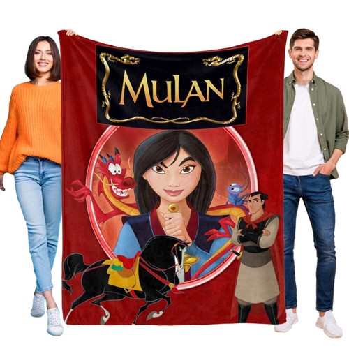 Mulan flannel blanket - bed, sofa