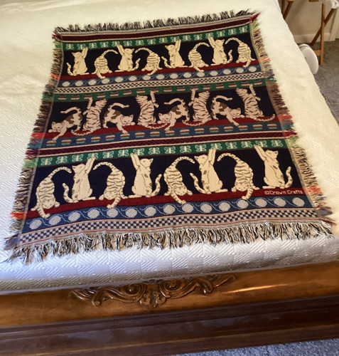 Vintage brown crafts woven - brown,