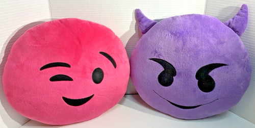 Two fun plush purple evil - two, &